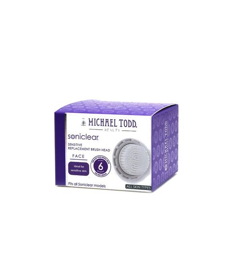 Soniclear Antimicrobial Face Brush Delicate Sensitive